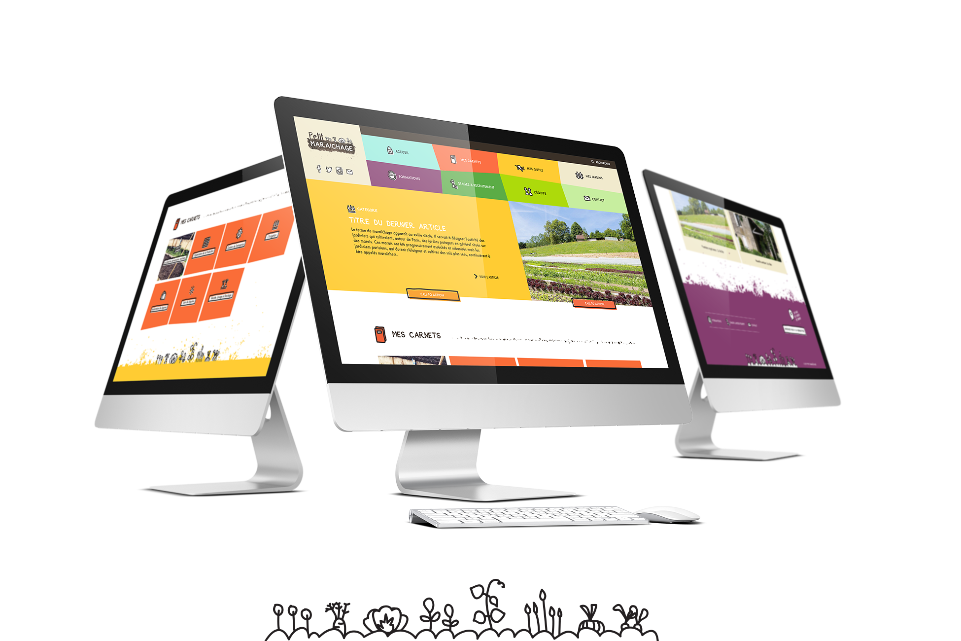 Petit Maraichage Webdesign