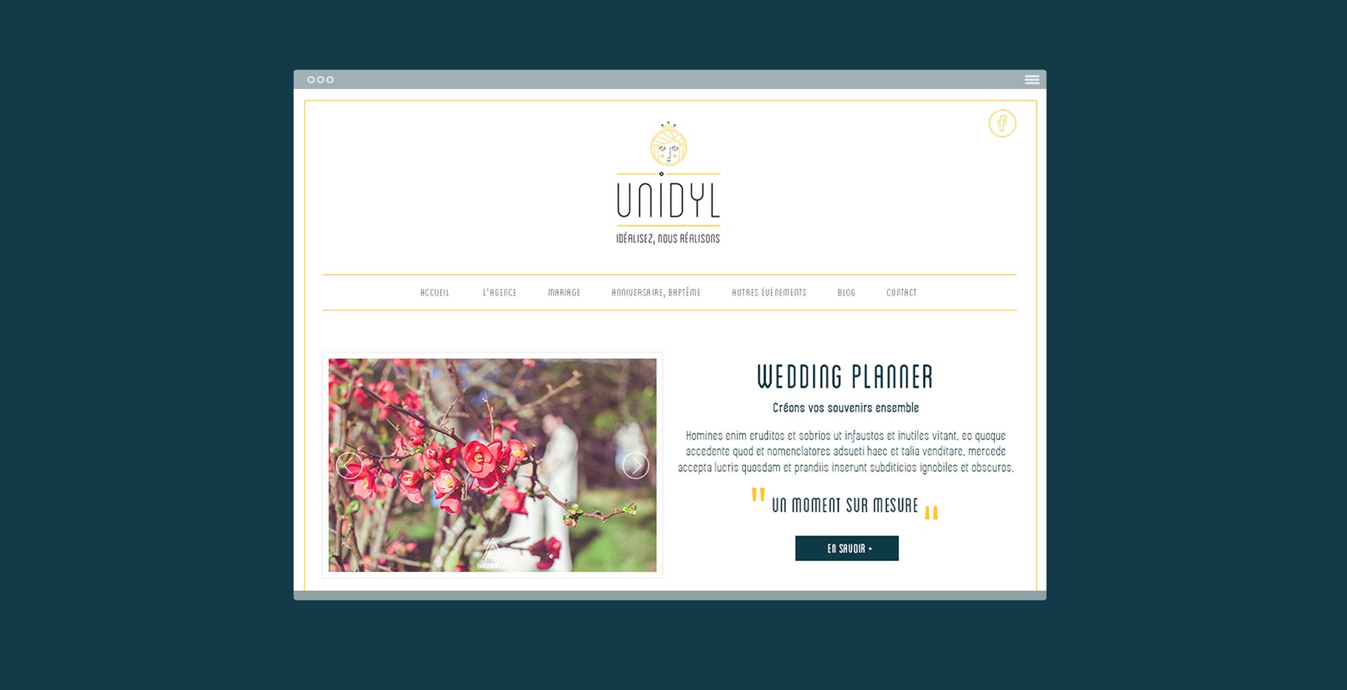 Unidyl webdesign